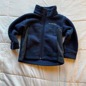 Columbia Kids' Navy Fleece Jacket
